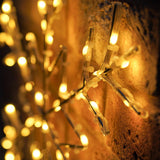 ConnectGo® Outdoor Wire Snowflake Christmas Silhouette, Connectable