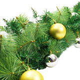 Outdoor ConnectGo® Christmas Garland with Baubles