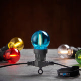 G50 Multi Coloured Caps for CP064 and CG061 Festoon Lights, 10 Pack