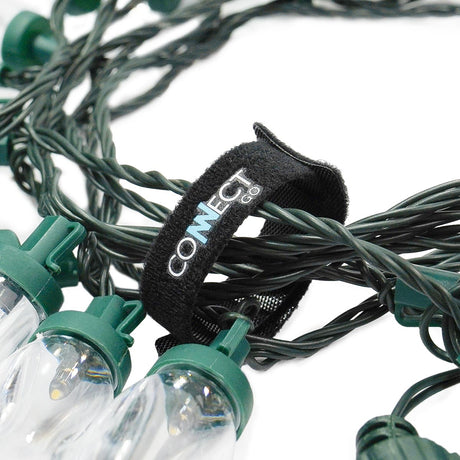 ConnectGo® Connectable C9 Pinecone Outdoor String Lights Warm White