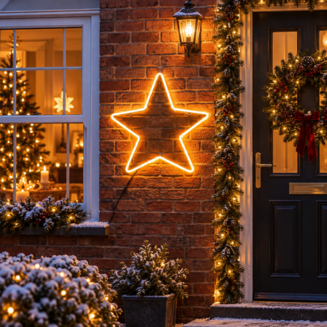ConnectPro® 85cm LED Connectable Outdoor Neon Flex Star Light