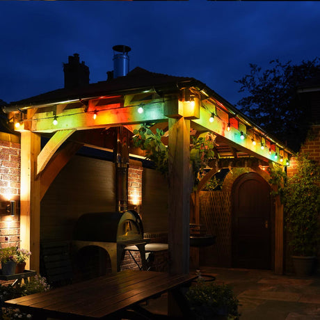 G50 Multi Coloured Caps for CP064 and CG061 Festoon Lights, 10 Pack