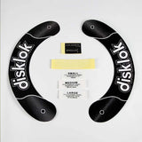Disklok Replacement Stickers, 7 Pack