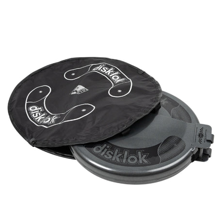 Disklok Diamond Edition Silver Car Steering Wheel Lock, with Storage Bag & Cover