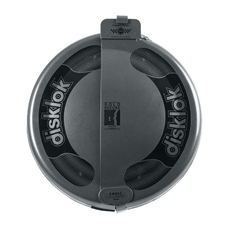 Disklok Diamond Edition Silver Car Steering Wheel Lock, with Storage Bag & Cover