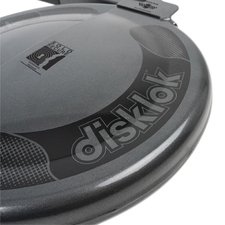 Disklok Diamond Edition Silver Car Steering Wheel Lock, with Storage Bag & Cover