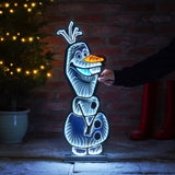 63cm Outdoor ©Disney Christmas Decoration Infinity Mirror Olaf