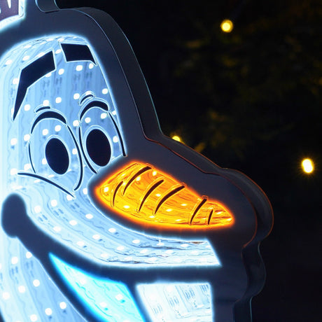 40cm ©Disney Christmas Decoration Infinity Mirror Olaf