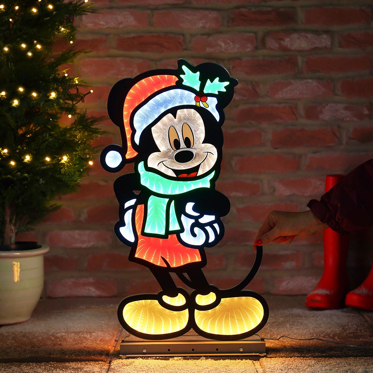 60cm Outdoor ©Disney Infinity Mirror Mickey Mouse with Scarf