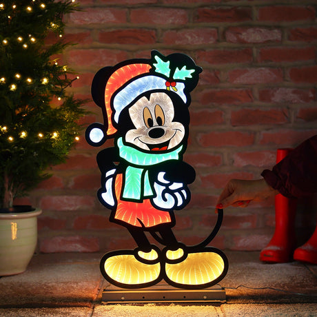 90cm Outdoor ©Disney Mickey Mouse Christmas Decoration Infinity Mirror