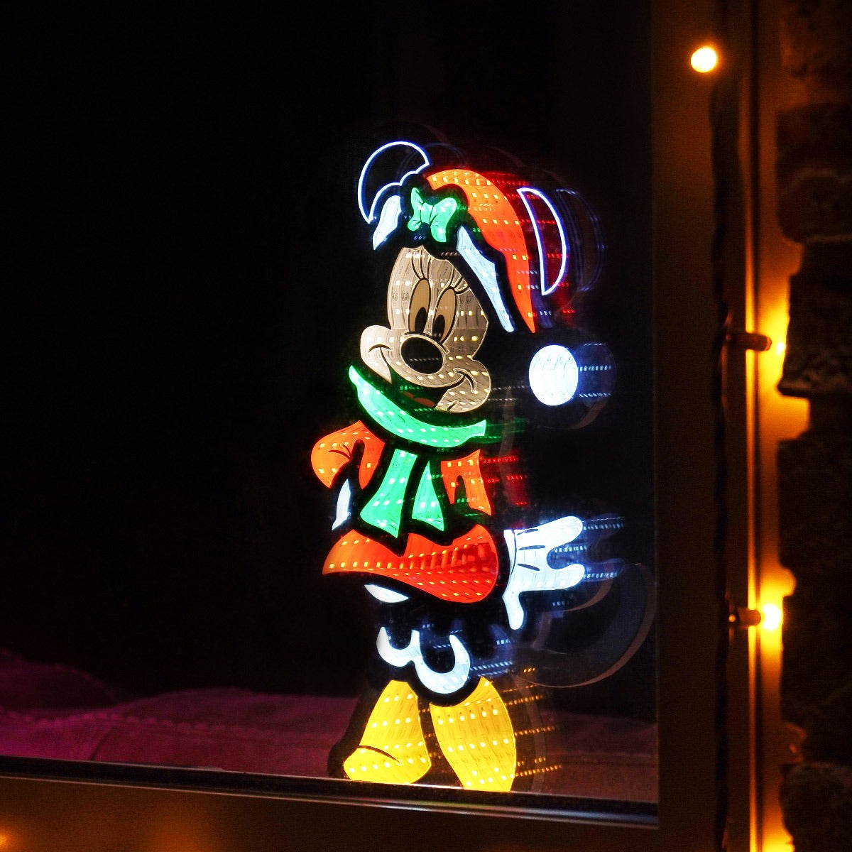 40cm ©Disney Christmas Decoration Infinity Mirror Minnie Mouse
