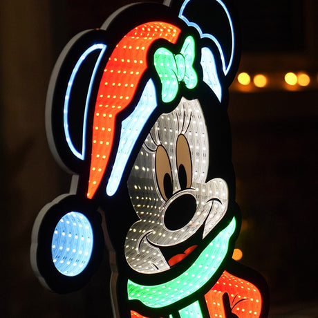 90cm Outdoor ©Disney Christmas Decorations Infinity Mirror Minnie Mouse