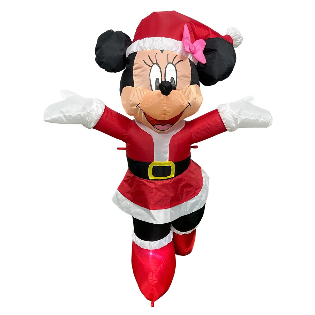 1.25m LED Outdoor ©Disney Christmas Inflatable Santa Minnie Mouse