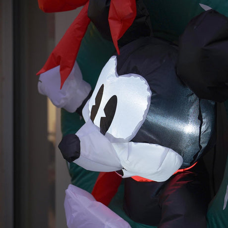 75cm LED Outdoor ©Disney Christmas Inflatable Mickey Mouse Wreath