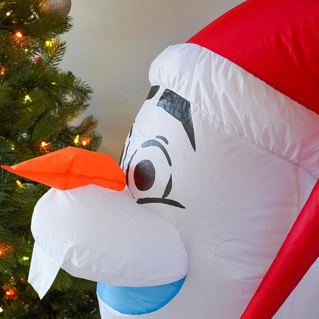 1.2m LED Outdoor ©Disney Christmas Inflatable Olaf