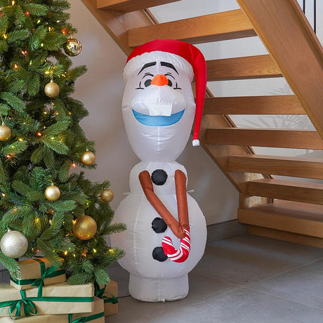 1.2m LED Outdoor ©Disney Christmas Inflatable Olaf