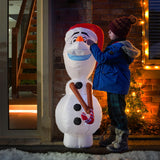 1.2m LED Outdoor ©Disney Christmas Inflatable Olaf