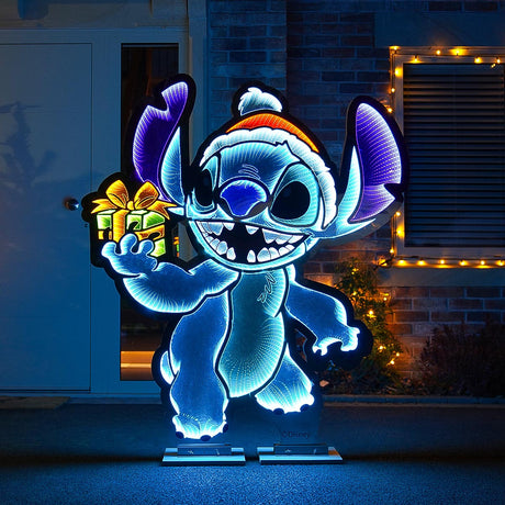 1.4m Outdoor ©Disney Infinity Mirror Christmas Light Stitch