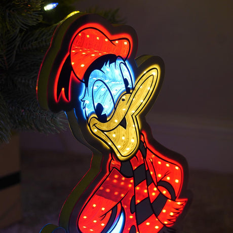 40cm ©Disney Donald Duck Infinity Mirror Christmas Light