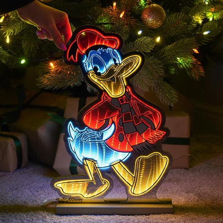 40cm ©Disney Donald Duck Infinity Mirror Christmas Light