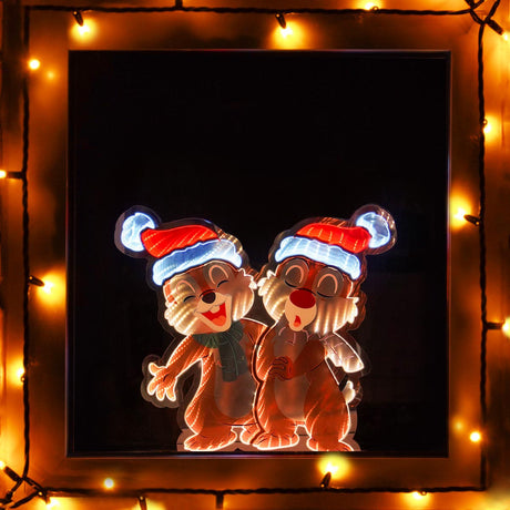 40cm ©Disney Chip and Dale Infinity Christmas Light