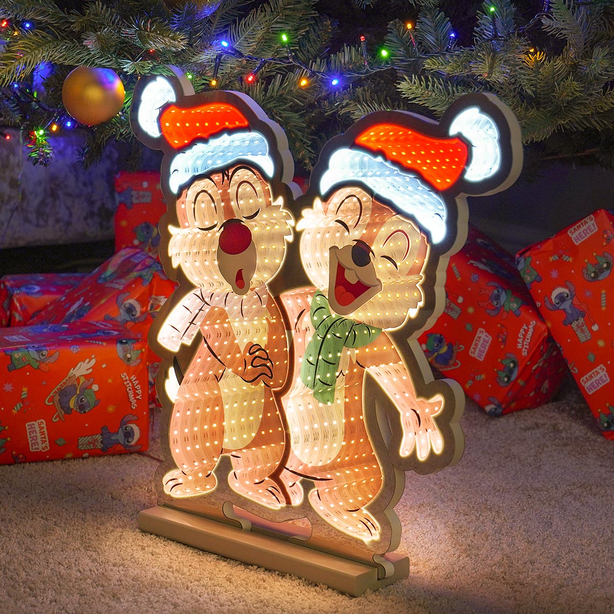 40cm ©Disney Chip and Dale Infinity Christmas Light