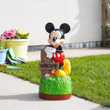 40cm Outdoor ©Disney Mickey Mouse Welcome Sign Garden Ornament