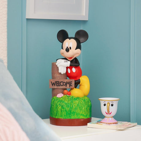 40cm Outdoor ©Disney Mickey Mouse Welcome Sign Garden Ornament