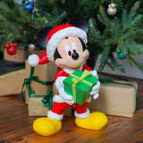 49cm Outdoor ©Disney Christmas Decoration Santa Mickey Mouse Garden Ornament
