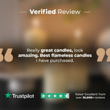 Ember™ Ivory Chapel LED Candle