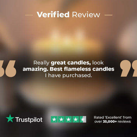 Ember™ Ivory Triple Wick LED Candle