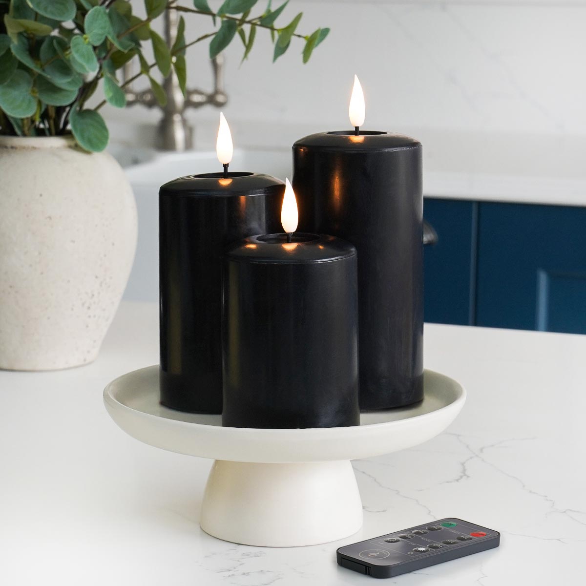 Ember™ Signature Black LED Candle