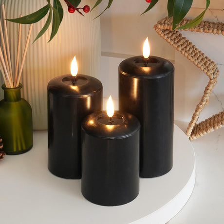 Ember™ Signature Black LED Candle