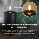 Ember™ Signature Black LED Candle
