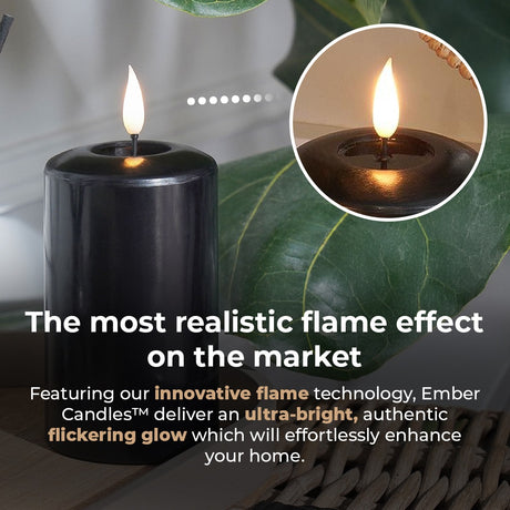 Ember™ Signature Black LED Candle