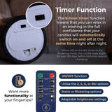 Ember™ Signature Black LED Candle