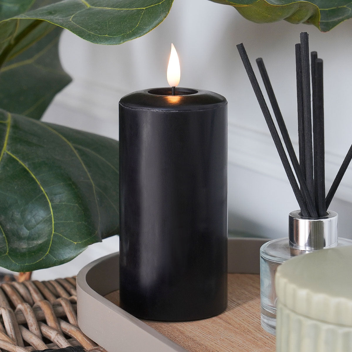 Ember™ Signature Black LED Candle