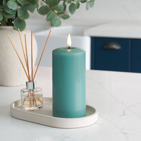 Ember™ Signature Sage Green LED Candle