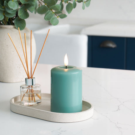 Ember™ Signature Sage Green LED Candle