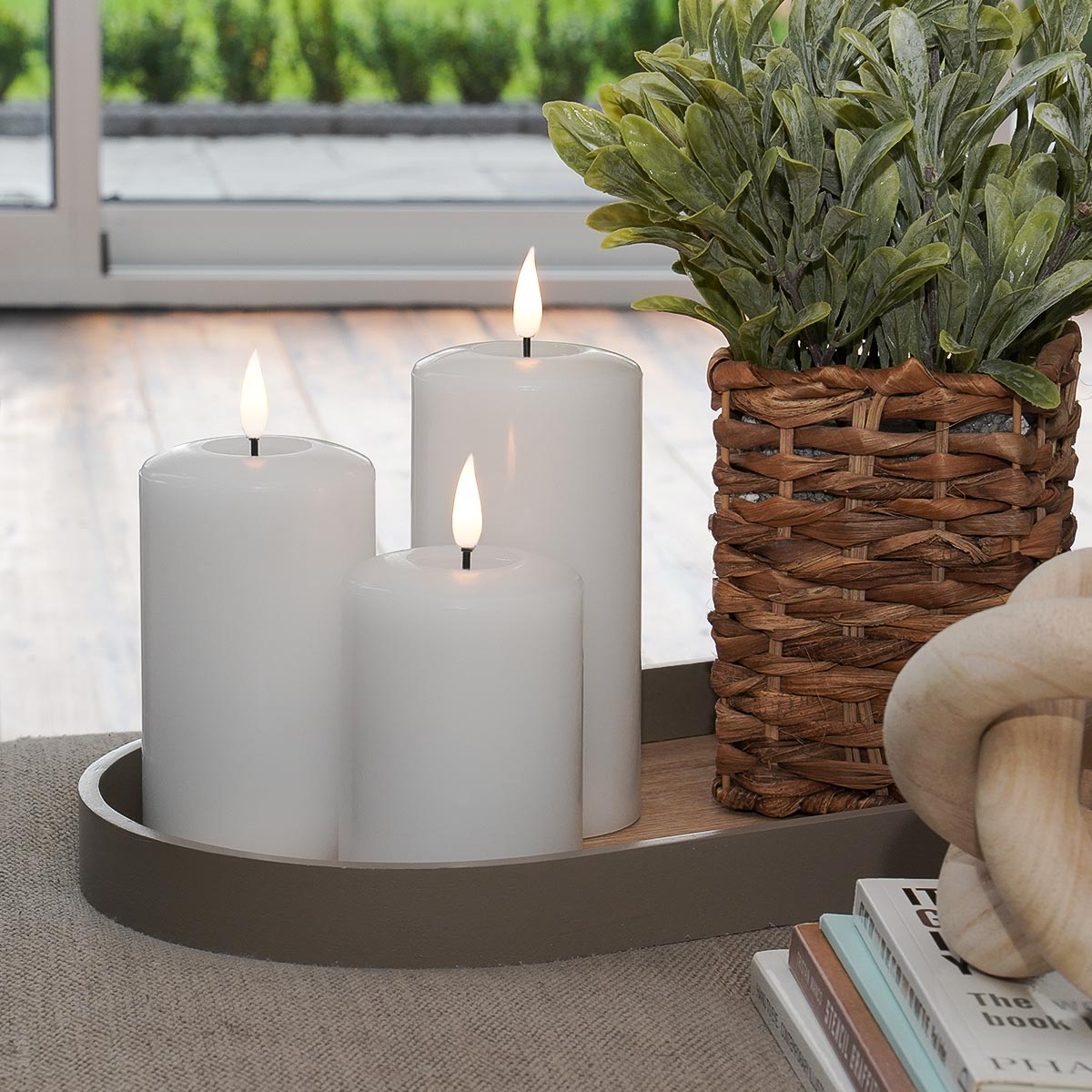 Ember™ Signature White LED Candle