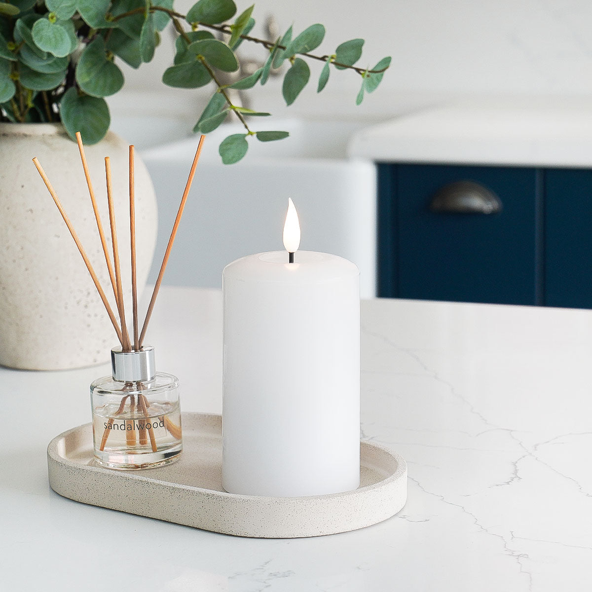 Ember™ Signature White LED Candle