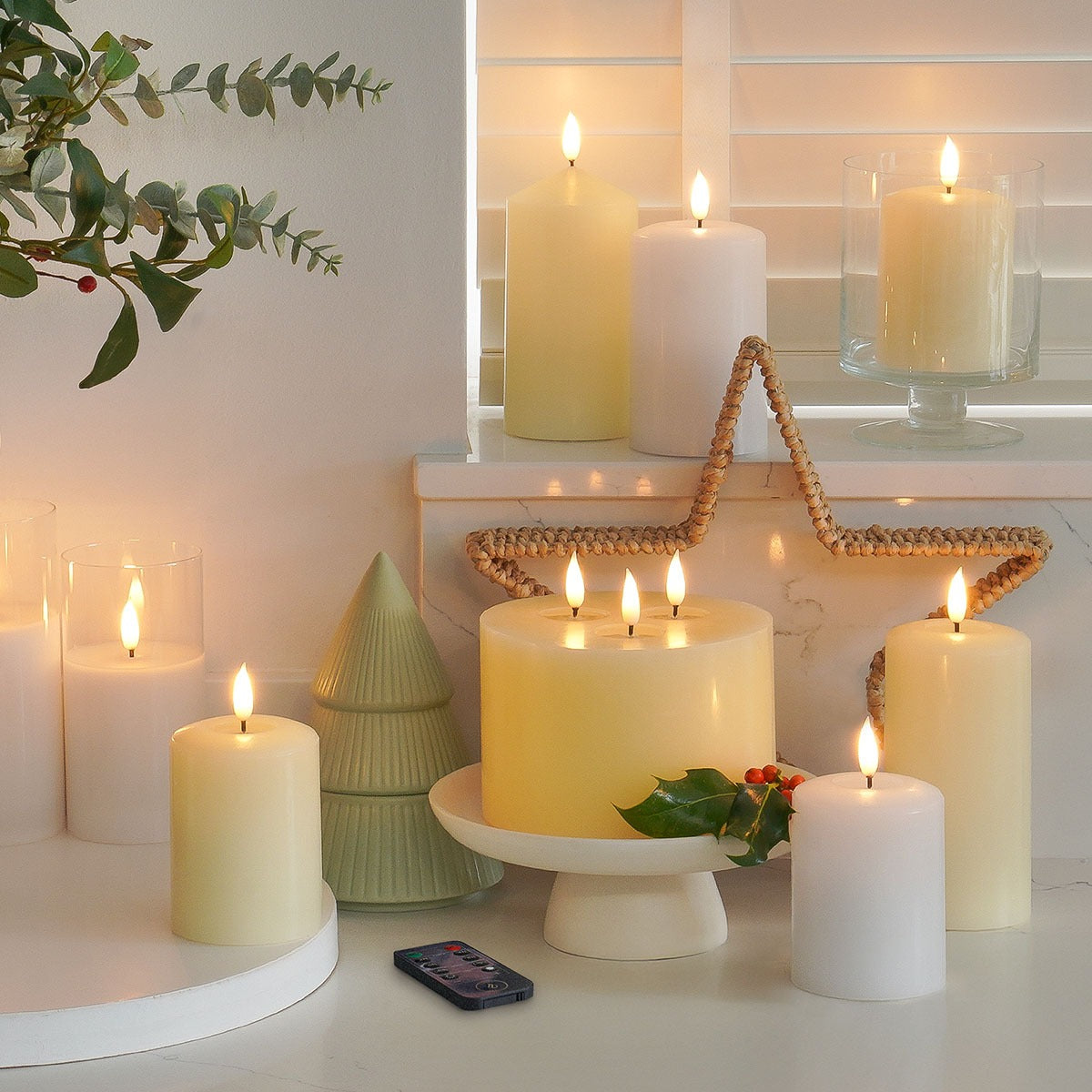 Ember™ Signature White LED Candle