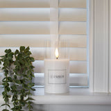 Ember™ Glass Hurricane LED Candle
