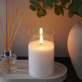 Ember™ Glass Hurricane LED Candle