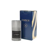 Ember™ Smoked Glass Hurricane LED Candle