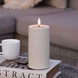 Metal Garden Stake with Cream Ember™ Outdoor Candle