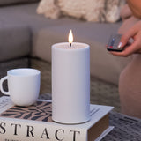 Metal Garden Stake with White Ember™ Outdoor Candle