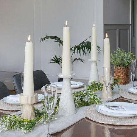 Ember™ Ivory LED Taper Candle 26cm
