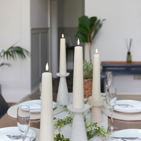 Ember™ Ivory LED Taper Candle 26cm