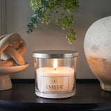 Ember™ Glass Jar LED Candle 12cm